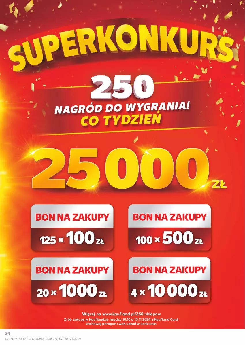 Gazetka promocyjna Kaufland - Gazetka tygodnia - ważna 17.10 do 23.10.2024 - strona 24 - produkty: Gra