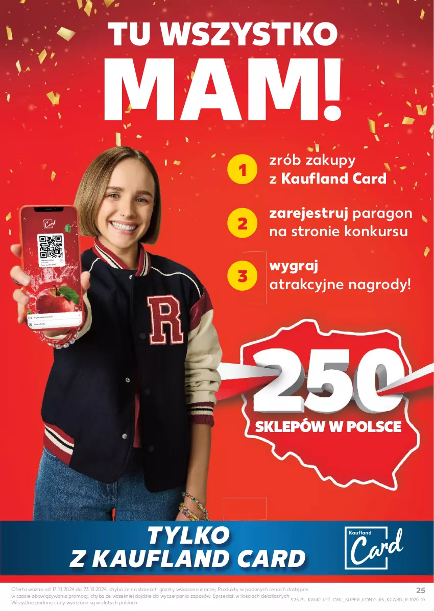 Gazetka promocyjna Kaufland - Gazetka tygodnia - ważna 17.10 do 23.10.2024 - strona 25 - produkty: Gra