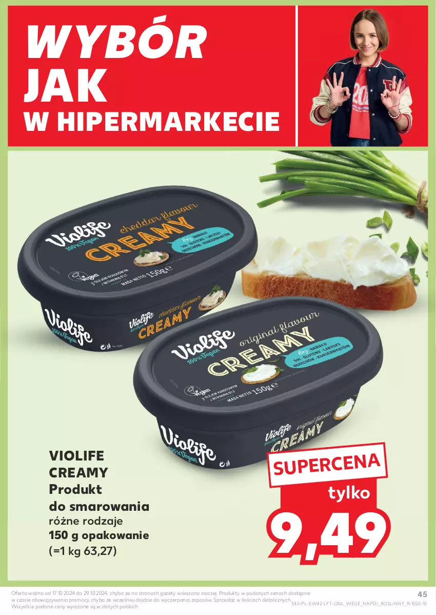 Gazetka promocyjna Kaufland - Gazetka tygodnia - ważna 17.10 do 23.10.2024 - strona 45