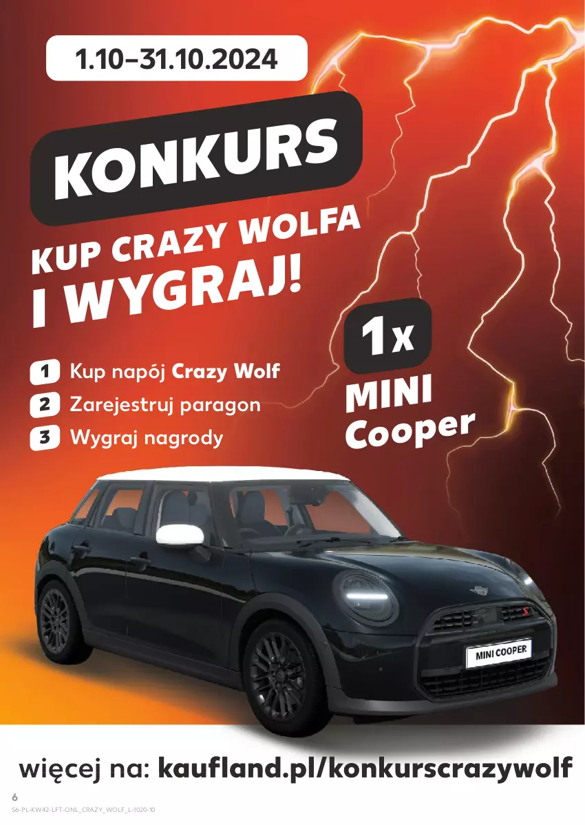 Gazetka promocyjna Kaufland - Gazetka tygodnia - ważna 17.10 do 23.10.2024 - strona 6 - produkty: Gra, Napój