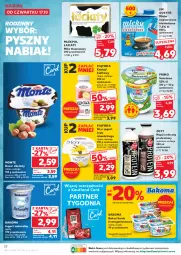 Gazetka promocyjna Kaufland - Gazetka tygodnia - Gazetka - ważna od 23.10 do 23.10.2024 - strona 38 - produkty: Jogurt naturalny, Deser mleczny, Ser, Isla, Piątnica, Zott, Jogurt, Serek homogenizowany, Serek, Bakoma, Mleko zagęszczone, Napój mleczny, Miks tłuszczowy, Deser, Waga, Napój, Monte, Mleko