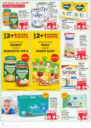 Gazetka promocyjna Kaufland - Gazetka tygodnia - Gazetka - ważna od 23.10 do 23.10.2024 - strona 64 - produkty: Humana, Ser, Mus, Gra, Pampers, BoboVita, Sinlac, NAN Optipro, Bebiko, Chusteczki, Danie dla dzieci, Dzieci, Kubuś, Deser, Waga, Nestlé