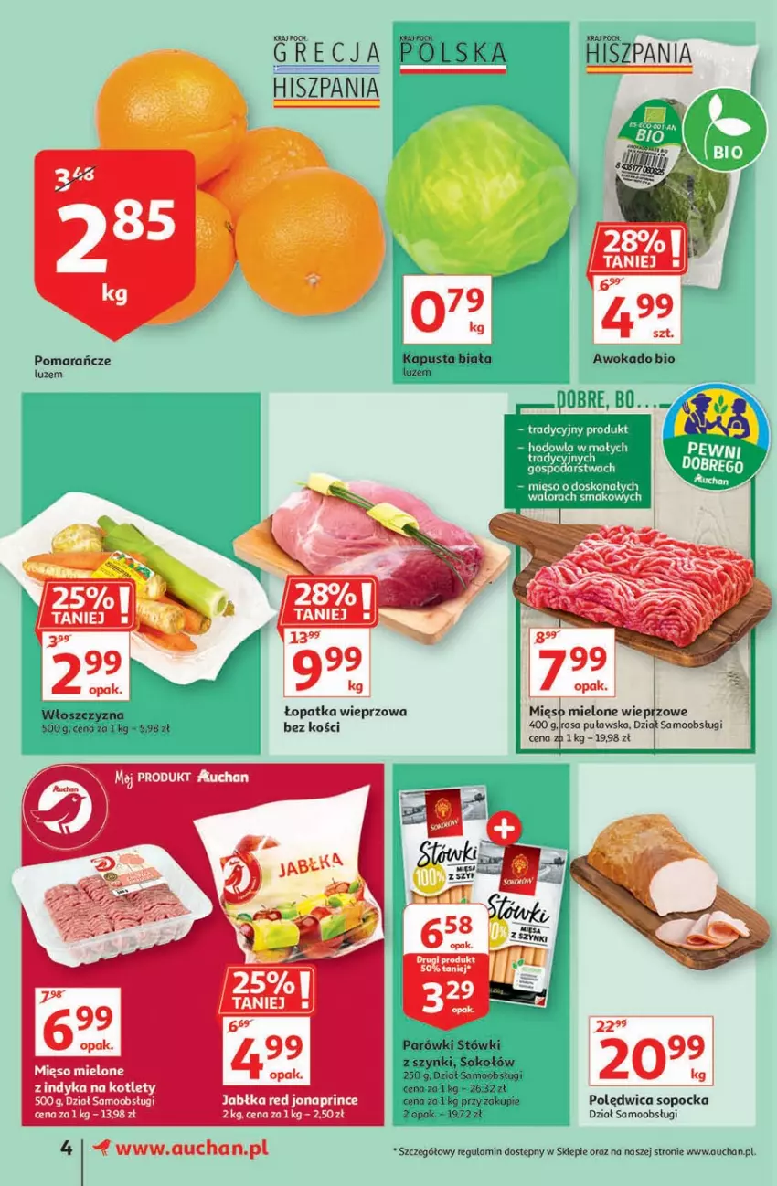 Gazetka promocyjna Auchan - Małe ceny Supermarkety - ważna 07.01 do 13.01.2021 - strona 4