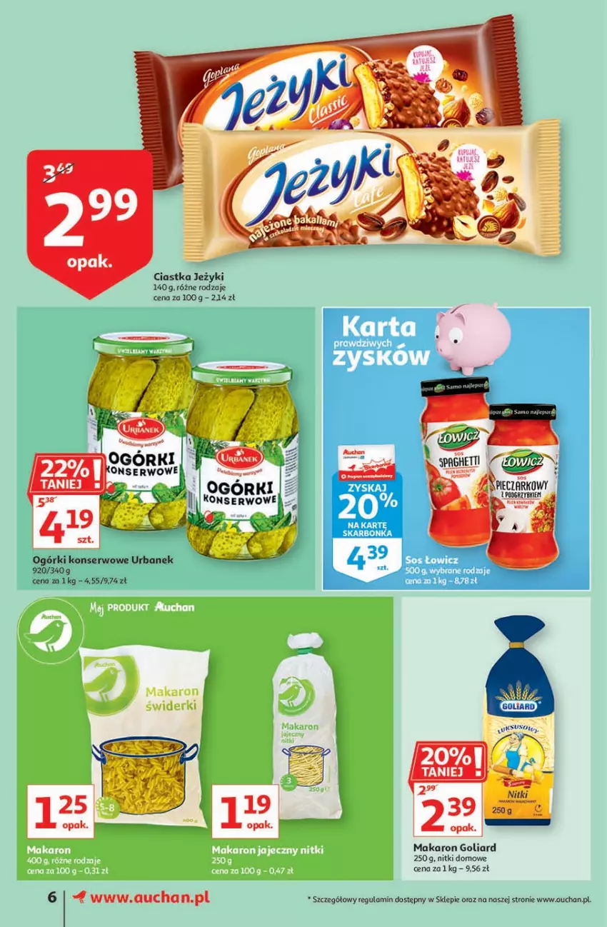 Gazetka promocyjna Auchan - Małe ceny Supermarkety - ważna 07.01 do 13.01.2021 - strona 6