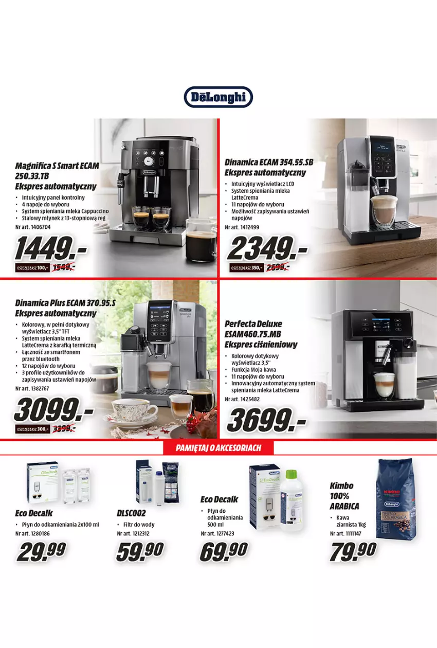 Gazetka promocyjna Media Markt - Gazetka Media Markt - ważna 10.03 do 03.04.2021 - strona 3 - produkty: Amica, Cappuccino, Fa, Kawa, Młynek, Napoje, Perfecta, Smartfon, Top