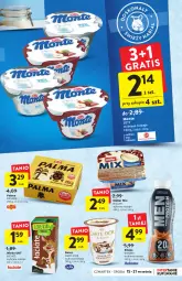 Gazetka promocyjna Intermarche - Gazetka Intermarche - Gazetka - ważna od 21.09 do 21.09.2022 - strona 21 - produkty: Ser, Zott, Palma, Bakoma, Müller, Deser, Monte, Müller Mix, Mleko