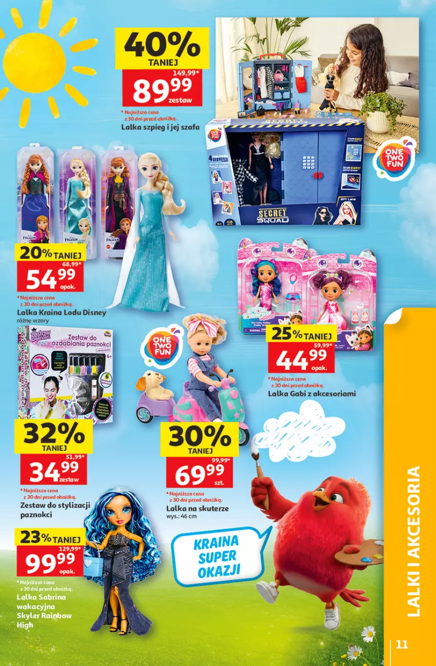 Gazetka promocyjna Auchan - Gazetka 30 Lat Hipermarket Auchan - ważna 21.05 do 27.05.2026 - strona 11 - produkty: Disney, Fa, Lalka, Szafa