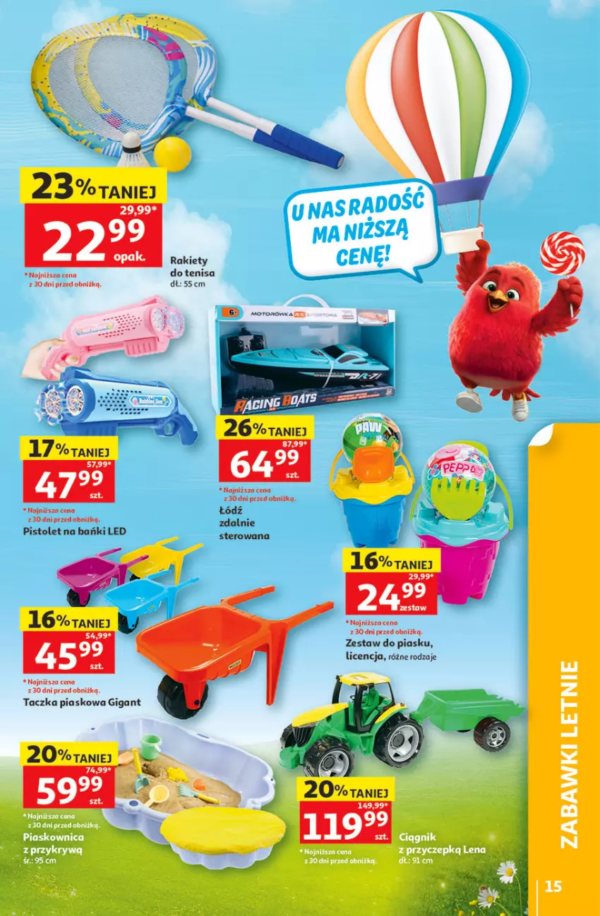 Gazetka promocyjna Auchan - Gazetka 30 Lat Hipermarket Auchan - ważna 21.05 do 27.05.2026 - strona 15 - produkty: Motorówka, Pistolet