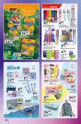 Gazetka promocyjna Auchan - Gazetka Znane Marki Hipermarket Auchan - Gazetka - ważna od 17.06 do 17.06.2026 - strona 42 - produkty: Długopis, Klej, Piórnik, Plecak, Plastelina, Fa