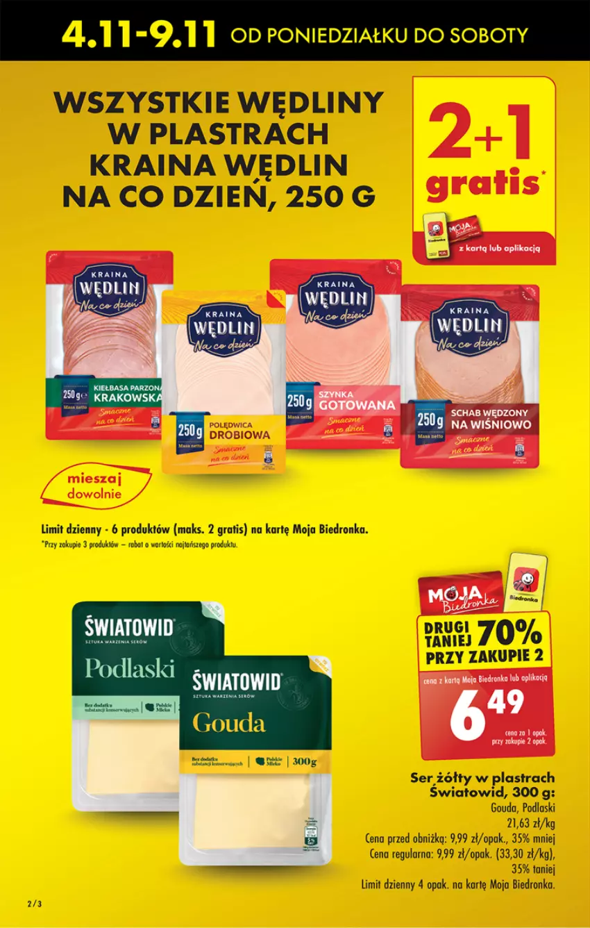 Gazetka promocyjna Biedronka - Od czwartku - ważna 07.11 do 13.11.2024 - strona 2 - produkty: Dron, Gouda, Gra, Podlaski, Ser