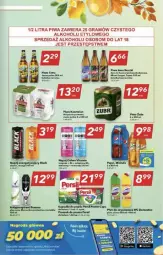 Gazetka promocyjna  - Gazetka - ważna od 04.10 do 04.10.2023 - strona 7 - produkty: Piwa, Piwo, Domestos, Top, Gra, Kasztelan, Rexona, Proszek do prania, Persil, Płyn do czyszczenia wc, Vitamin napój, Tatra, Lack, Aloe vera, Oshee, Mango, Napój, Antyperspirant, Magnez