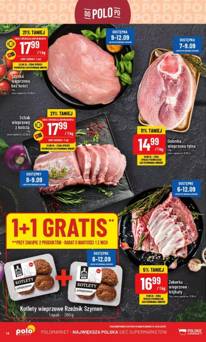 Gazetka promocyjna PoloMarket - ważna 06.09 do 12.09.2023 - strona 6 - produkty: Kotlet