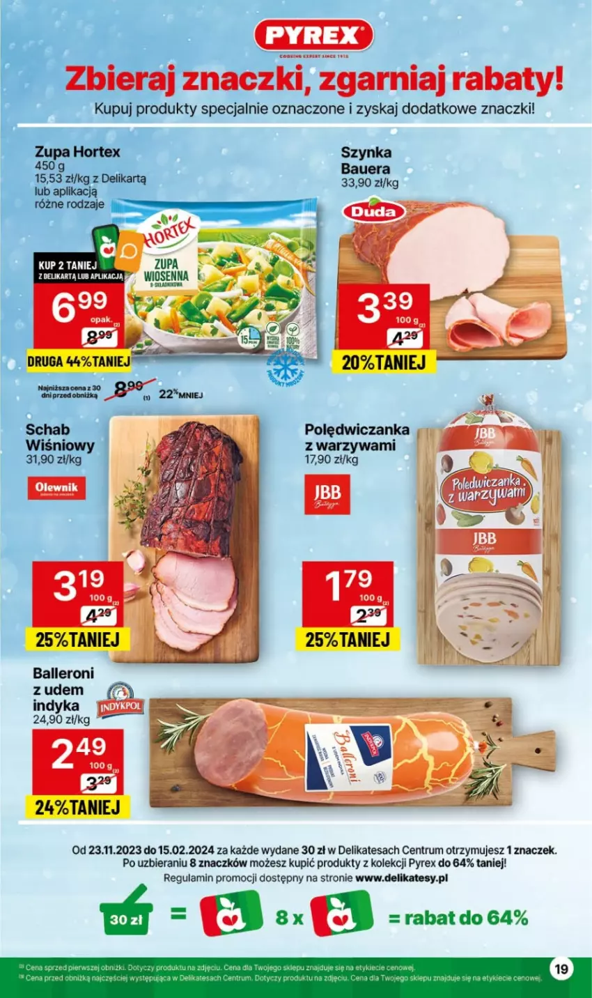 Gazetka promocyjna Delikatesy Centrum - NOWA GAZETKA Delikatesy Centrum od 22 stycznia! 22-28.01.2024 - ważna 22.01 do 28.01.2024 - strona 19 - produkty: Fa, Pled, Rum, Ser, Szynka, Warzywa