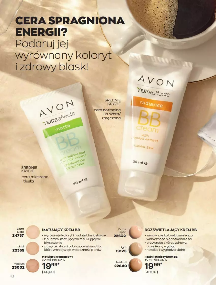 Gazetka promocyjna Avon - Katalog Avon 7/2021 kampania lipiec - ważna 01.07 do 31.07.2021 - strona 10 - produkty: Krem bb, Mysz, Por