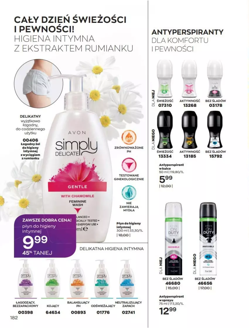 Gazetka promocyjna Avon - Katalog Avon 7/2021 kampania lipiec - ważna 01.07 do 31.07.2021 - strona 182 - produkty: Antyperspirant, Gin, Rum