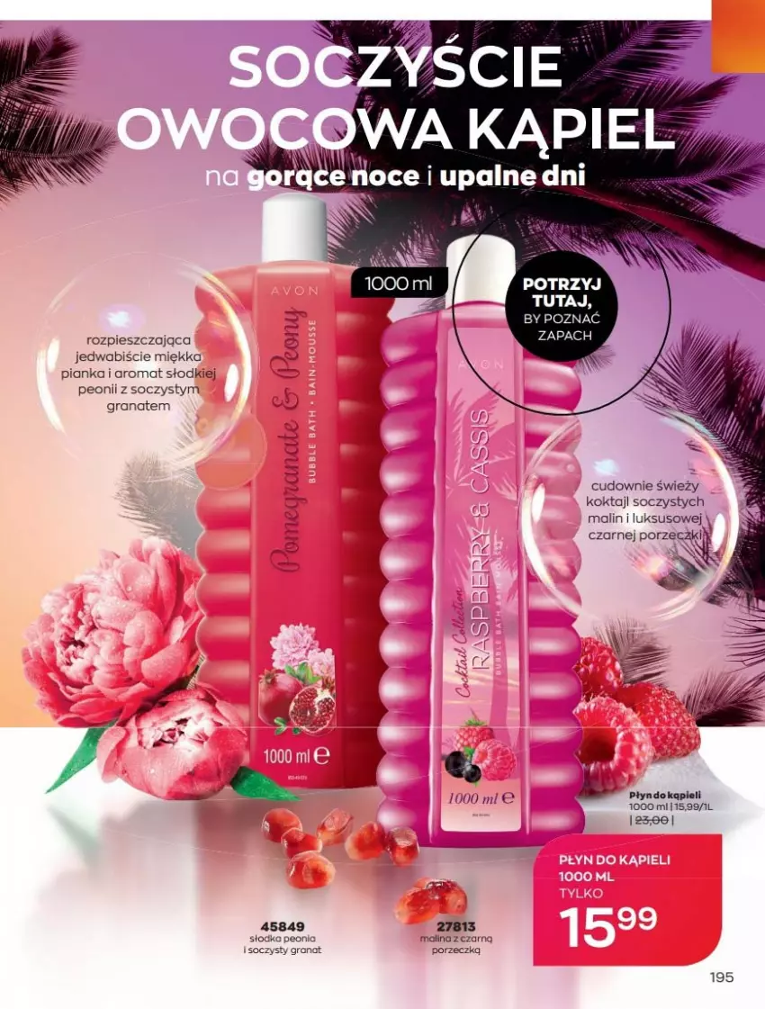 Gazetka promocyjna Avon - Katalog Avon 7/2021 kampania lipiec - ważna 01.07 do 31.07.2021 - strona 195 - produkty: Gra, Granat, Por