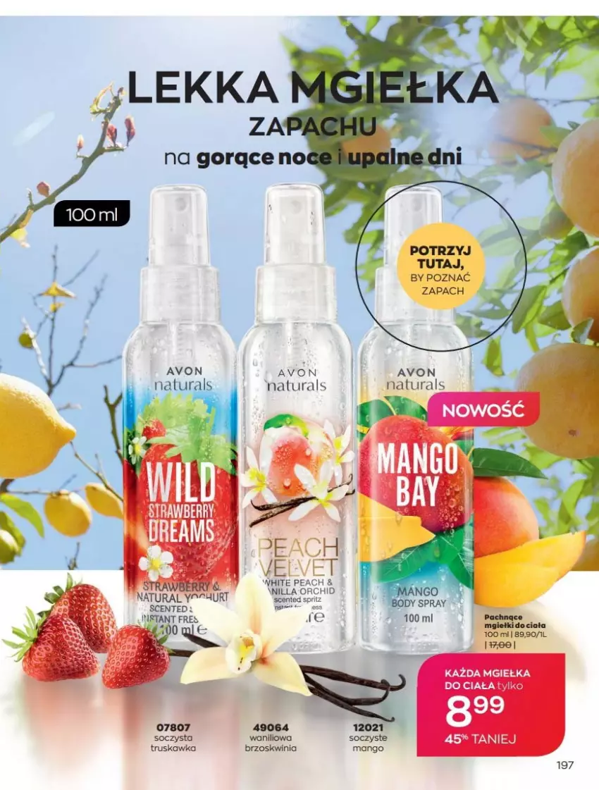 Gazetka promocyjna Avon - Katalog Avon 7/2021 kampania lipiec - ważna 01.07 do 31.07.2021 - strona 197