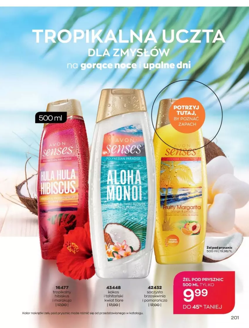 Gazetka promocyjna Avon - Katalog Avon 7/2021 kampania lipiec - ważna 01.07 do 31.07.2021 - strona 201 - produkty: Fa, Kokos, LG