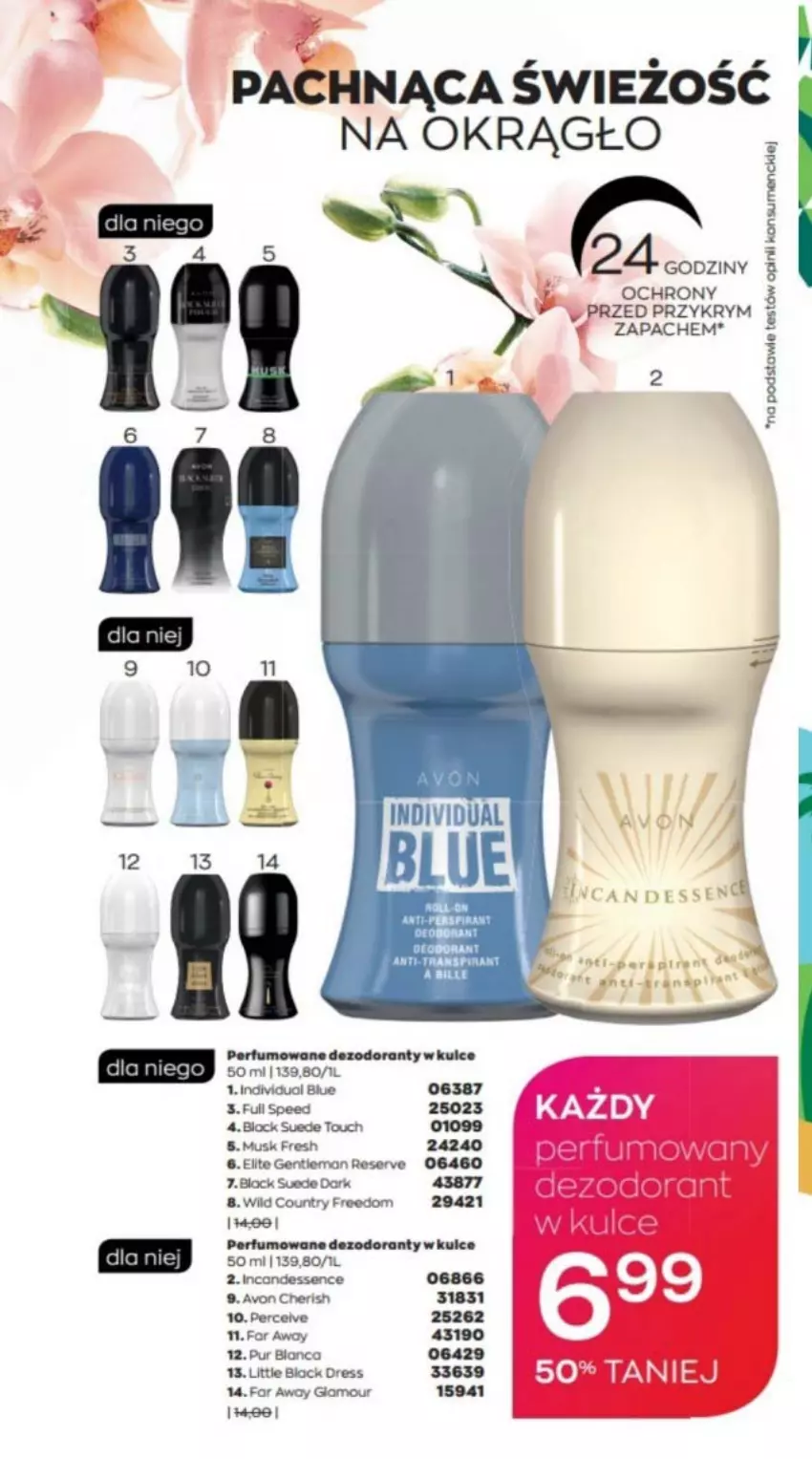 Gazetka promocyjna Avon - Katalog Avon 7/2021 kampania lipiec - ważna 01.07 do 31.07.2021 - strona 208 - produkty: Dezodorant, Dres, Fa, Mus, Perfum, Pur, Ser, Tran