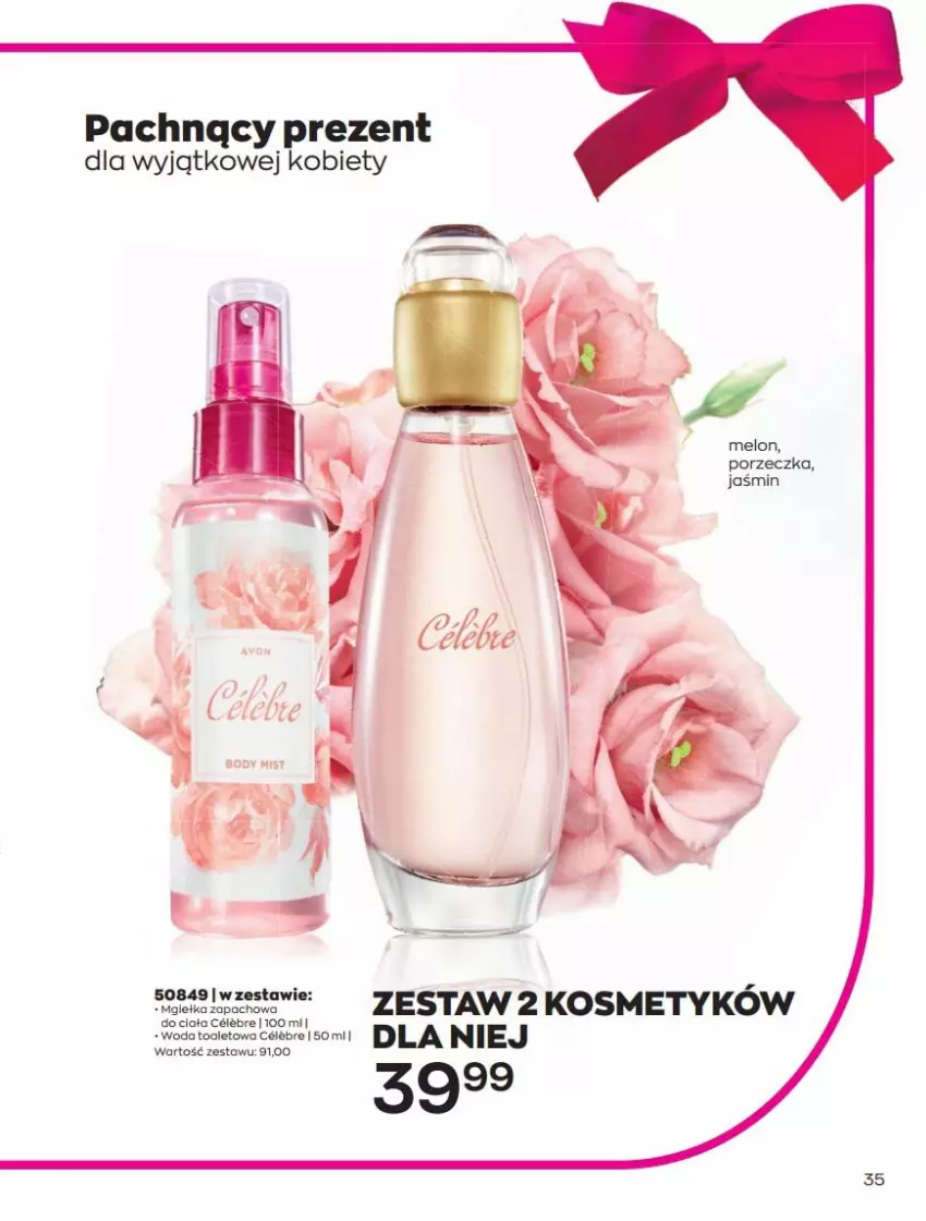 Gazetka promocyjna Avon - Katalog Avon 7/2021 kampania lipiec - ważna 01.07 do 31.07.2021 - strona 35 - produkty: Body, Melon, Por, Woda, Woda toaletowa