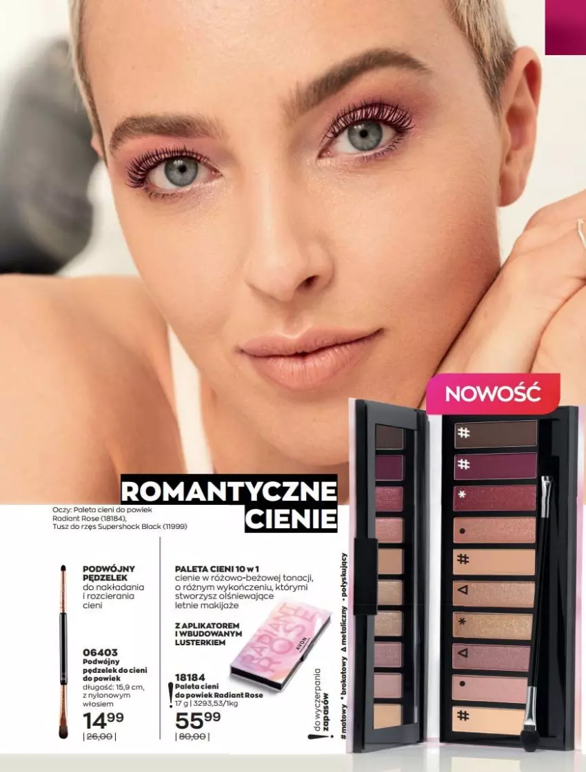 Gazetka promocyjna Avon - Katalog Avon 7/2021 kampania lipiec - ważna 01.07 do 31.07.2021 - strona 41 - produkty: Lack, Makijaż, Paleta, Tusz