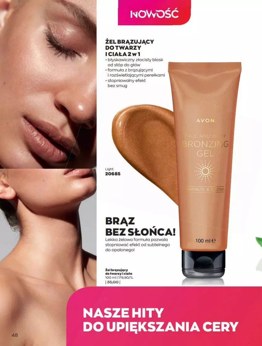 Gazetka promocyjna Avon - Katalog Avon 7/2021 kampania lipiec - ważna 01.07 do 31.07.2021 - strona 48 - produkty: Top