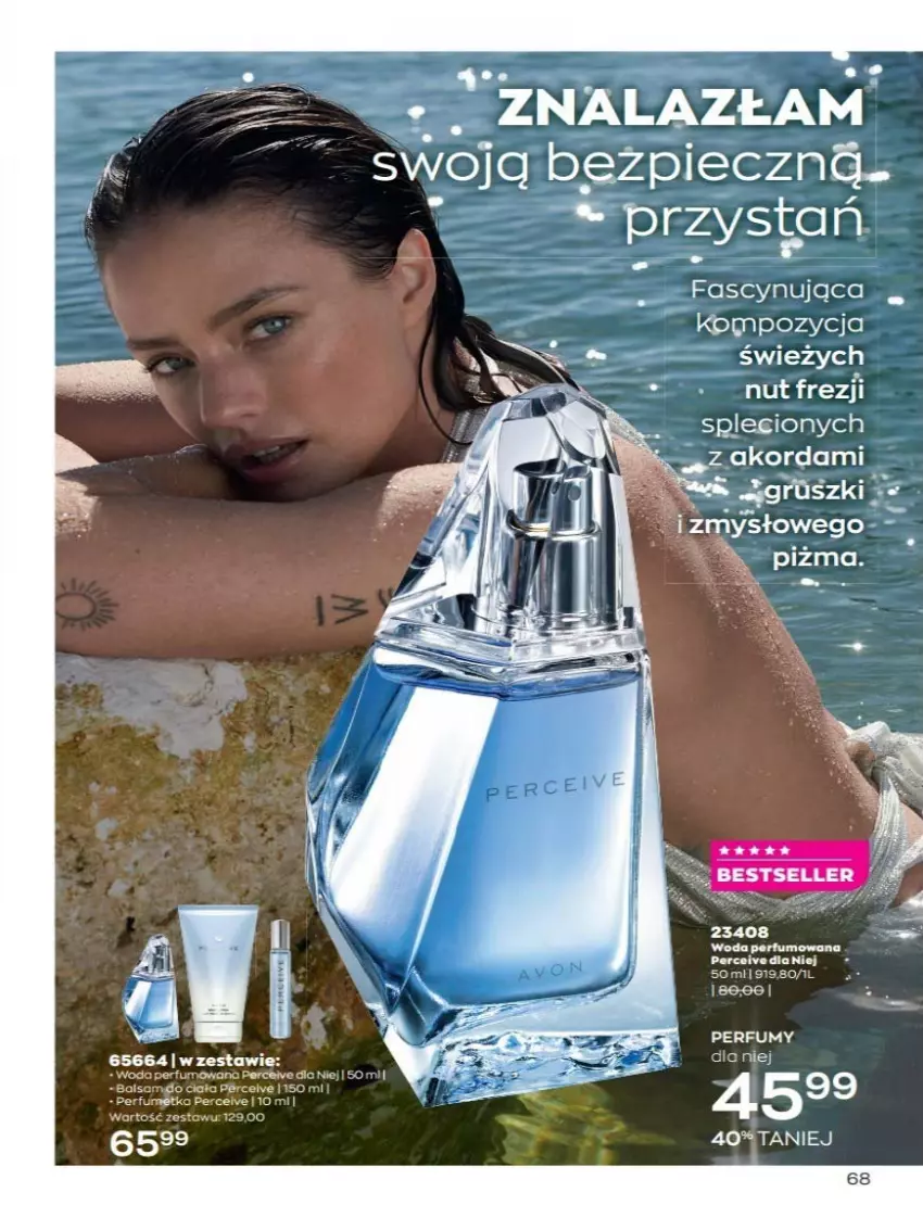 Gazetka promocyjna Avon - Katalog Avon 7/2021 kampania lipiec - ważna 01.07 do 31.07.2021 - strona 68 - produkty: Fa, Gruszki, Perfum, Piec, Woda, Woda perfumowana