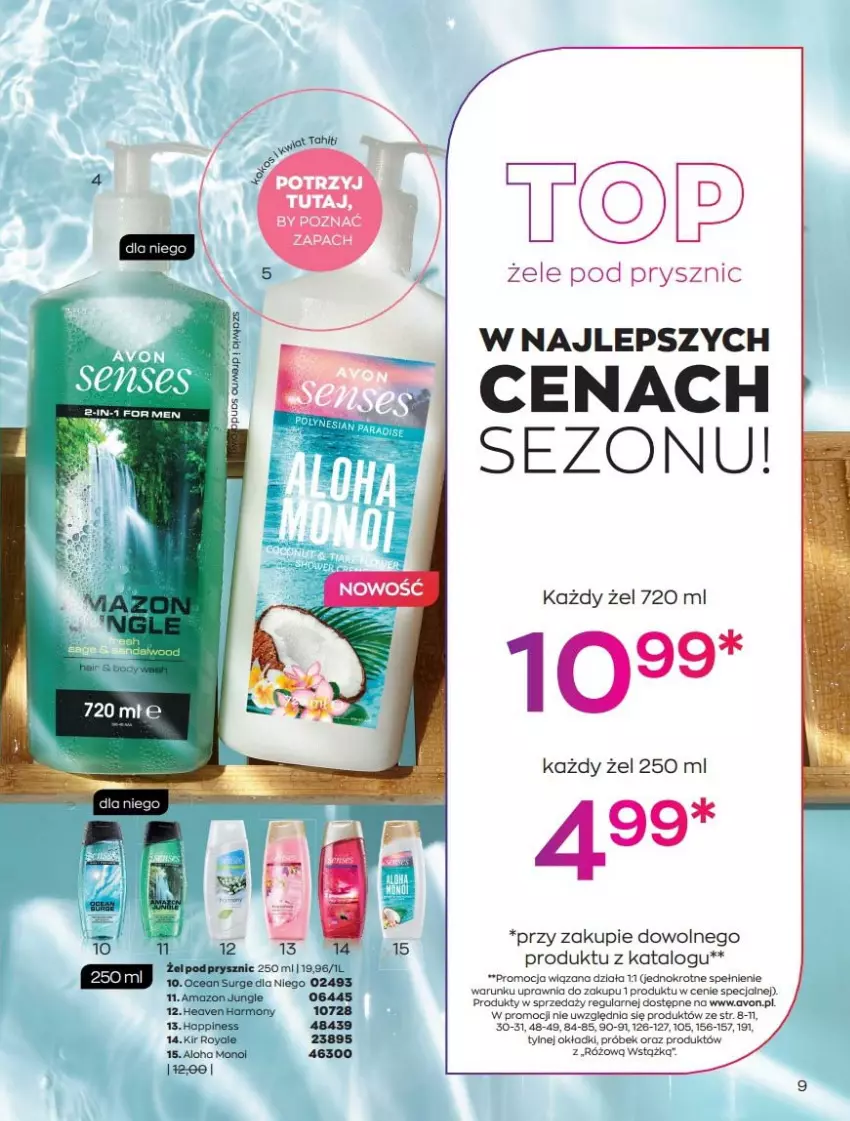 Gazetka promocyjna Avon - Katalog Avon 7/2021 kampania lipiec - ważna 01.07 do 31.07.2021 - strona 9