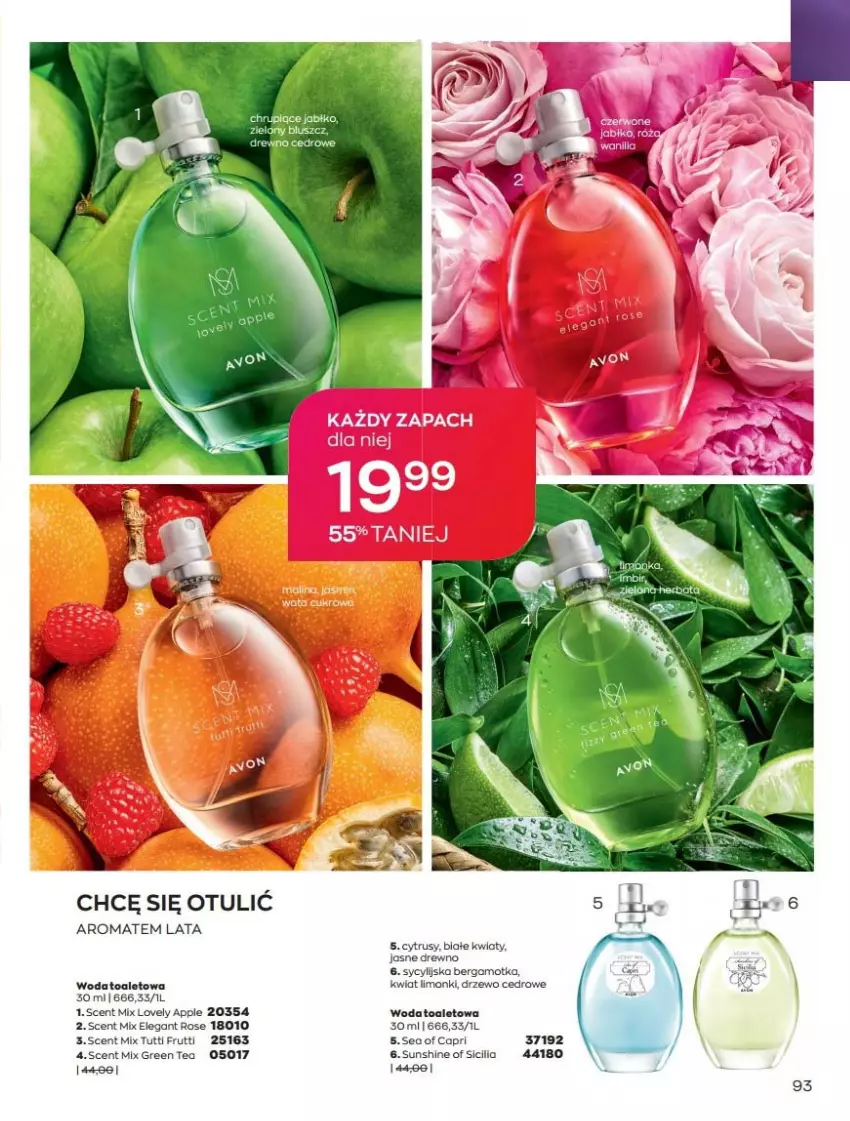 Gazetka promocyjna Avon - Katalog Avon 7/2021 kampania lipiec - ważna 01.07 do 31.07.2021 - strona 93 - produkty: Woda, Woda toaletowa