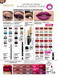 Gazetka promocyjna Avon - Katalog Avon 7/2021 kampania lipiec - Gazetka - ważna od 31.07 do 31.07.2021 - strona 54 - produkty: Por, Gra, Inka, Konturówka do oczu, Cień, Klej, Kret, Tusz, Lack, Szminka, Always, Melon, Control