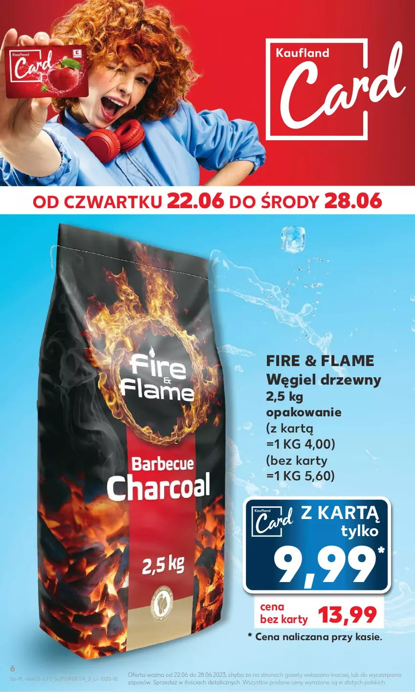 Gazetka promocyjna Kaufland - Gazetka tygodnia - ważna 22.06 do 28.06.2023 - strona 6 - produkty: Węgiel drzewny