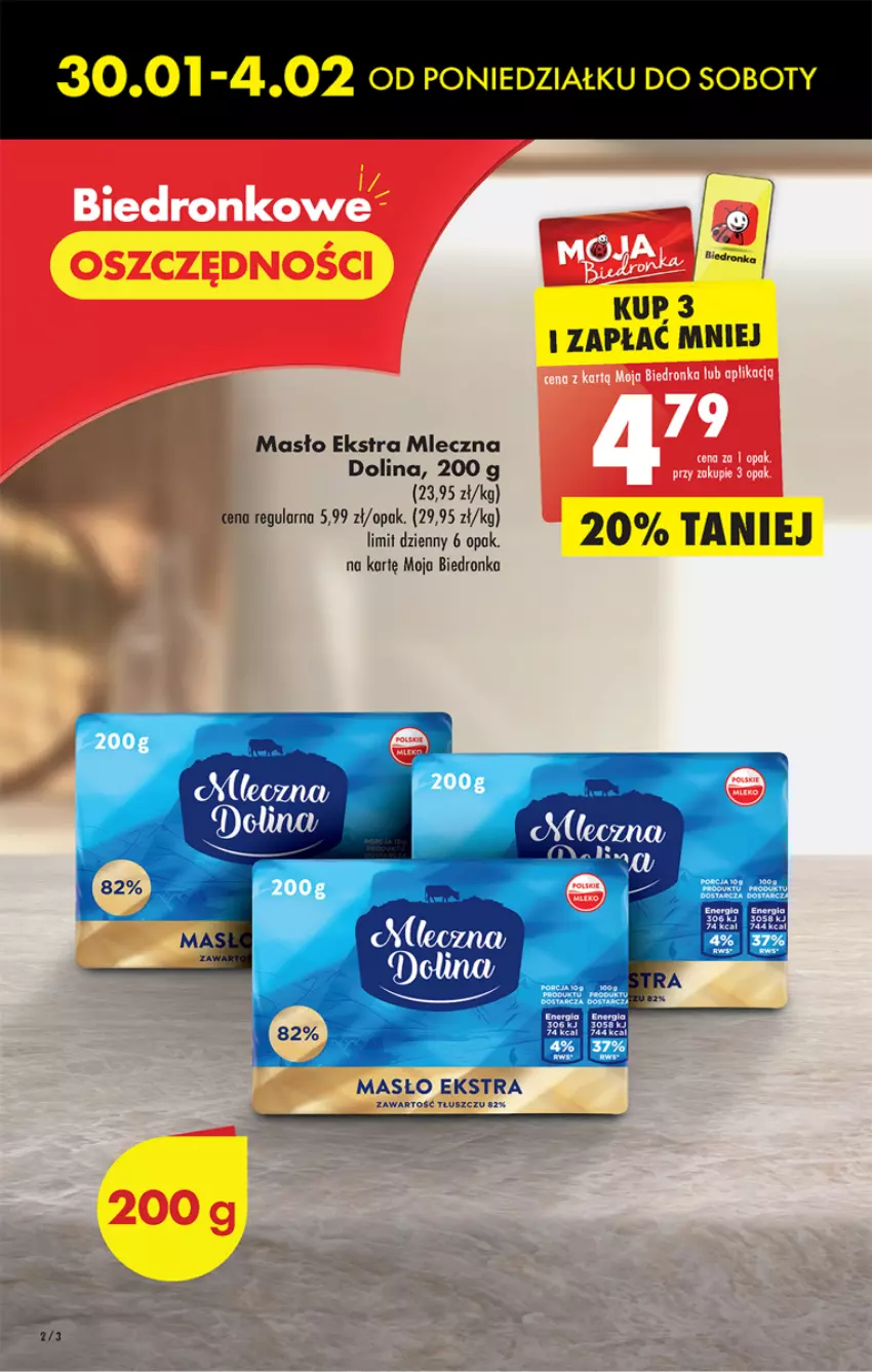 Gazetka promocyjna Biedronka - Gazetka - Biedronka.pl - ważna 30.01 do 04.02.2023 - strona 2 - produkty: Dron, Masło