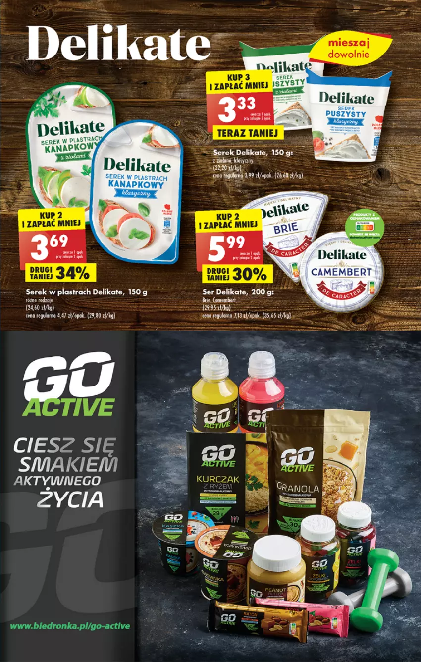 Gazetka promocyjna Biedronka - Gazetka - Biedronka.pl - ważna 30.01 do 04.02.2023 - strona 21 - produkty: Camembert, Ser, Serek