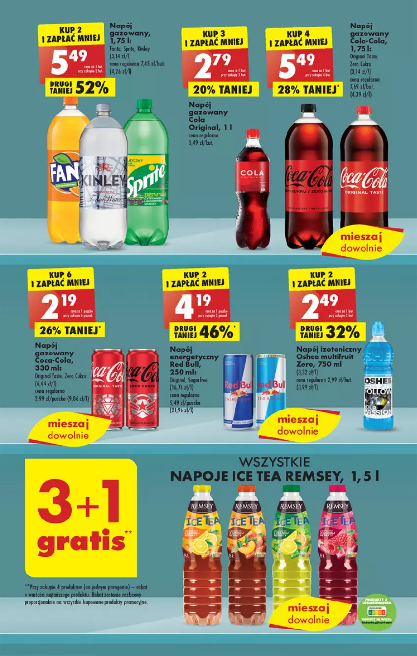 Gazetka promocyjna Biedronka - Gazetka - Biedronka.pl - ważna 30.01 do 04.02.2023 - strona 35 - produkty: Fa, Fanta, Gin, Gra, Napój, Napoje, Oshee, Por, Sprite