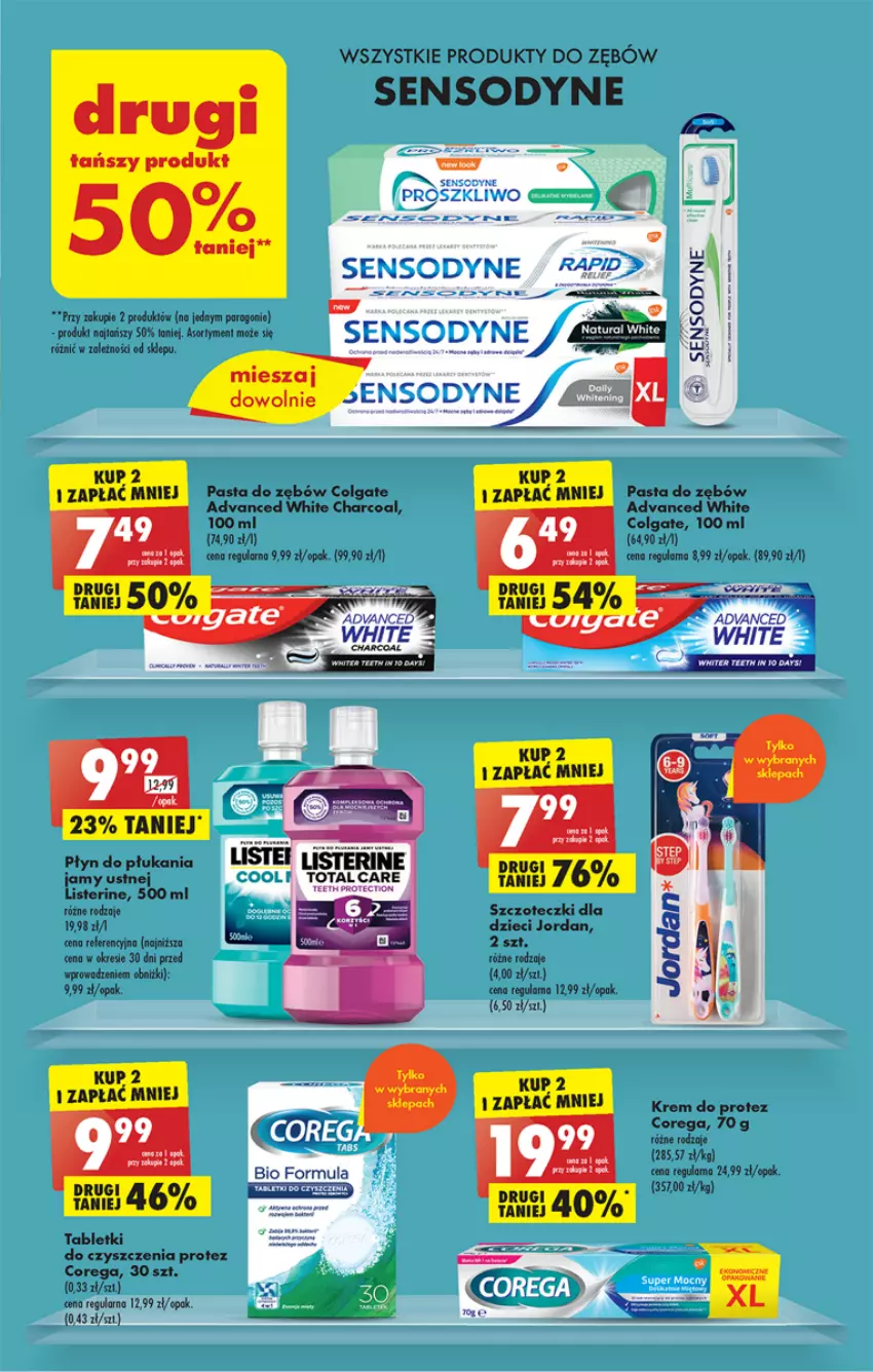 Gazetka promocyjna Biedronka - Gazetka - Biedronka.pl - ważna 30.01 do 04.02.2023 - strona 43 - produkty: Colgate, Corega, Dzieci, LG, Listerine, Pasta do zębów, Płyn do płukania, Sensodyne, Ser, Tablet