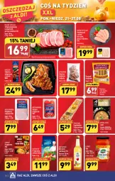 Gazetka promocyjna Aldi - Pełna oferta - Gazetka - ważna od 27.08 do 27.08.2023 - strona 18 - produkty: Kurczak, Polędwica, Prymat, Sos, Por, Kucharek, Salami, Zupa, Parówki, Mięsne specjały, Schab wieprzowy, Zapiekanka, Morliny, Przyprawa uniwersalna, Ocet