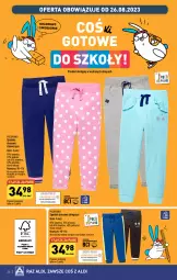 Gazetka promocyjna Aldi - Pełna oferta - Gazetka - ważna od 27.08 do 27.08.2023 - strona 36 - produkty: Dres, Wełna, Spodnie, Pocopiano, Spodnie dresowe