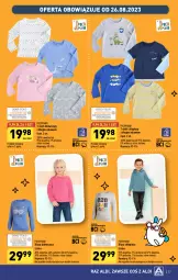 Gazetka promocyjna Aldi - Pełna oferta - Gazetka - ważna od 27.08 do 27.08.2023 - strona 37 - produkty: T-shirt, Wełna, Pocopiano, Bluza