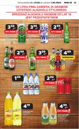 Gazetka promocyjna Netto - Artykuły spożywcze - Gazetka - ważna od 01.06 do 01.06.2024 - strona 13 - produkty: Piwa, Piwo, Sok, Gin, Gra, Namysłów, Heineken, Coca-Cola, Perła, Napój gazowany, Woda mineralna, Braun, Woda, Wino, Napój, Hortex