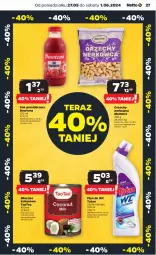 Gazetka promocyjna Netto - Artykuły spożywcze - Gazetka - ważna od 01.06 do 01.06.2024 - strona 27 - produkty: Dawtona, Sok, Tera, Mleczko, Tytan, Sok pomidorowy, Płyn do wc, TaoTao, Kokos