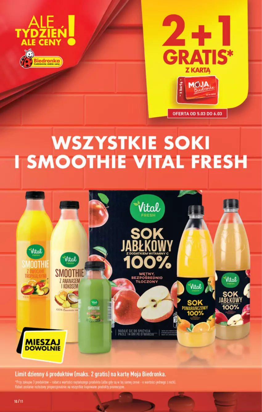 Gazetka promocyjna Biedronka - W tym tygodniu PL - ważna 04.03 do 10.03.2021 - strona 10 - produkty: Dron, Gra, Smoothie, Sok