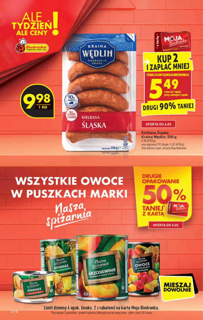 Gazetka promocyjna Biedronka - W tym tygodniu PL - ważna 04.03 do 10.03.2021 - strona 12 - produkty: Kiełbasa