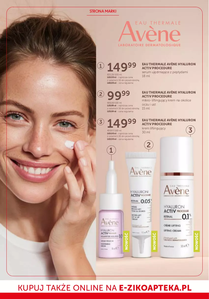 Gazetka promocyjna Ziko - Gazetka Ziko Dermo - ważna 09.04 do 22.04.2026 - strona 18 - produkty: Apteka, Avène, Rum, Ser, Serum