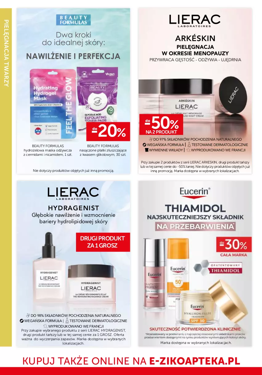 Gazetka promocyjna Ziko - Gazetka Ziko Dermo - ważna 09.04 do 22.04.2026 - strona 6 - produkty: Apteka, Lierac, Maska, Ser