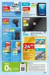 Gazetka promocyjna Auchan - Gazetka Sezonowe korzyści Hipermarket Auchan - Gazetka - ważna od 06.09 do 06.09.2023 - strona 31 - produkty: LED TV, Top, Pendrive, Tablet, Sony, Kosz, HD ready, Fa