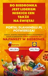 Gazetka promocyjna Biedronka - Od czwartku - Gazetka - ważna od 20.12 do 20.12.2023 - strona 3 - produkty: Por, Kosz, Portal