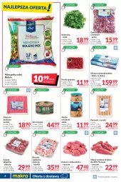 Gazetka promocyjna Makro - [Oferta promocyjna] Dostawy - Gazetka - ważna od 07.02 do 07.02.2022 - strona 4 - produkty: Cebula czerwona, Glazura, Cebula, Mięso wołowe, Sos, Gra, Salami, Kolendra, Parówki, Parówki z szynki, Paluszki krabowe surimi, Miruna, Granat, Sałat, Boczek, Mieszanka sałat, Małże, Lazur, Mięso, Surimi