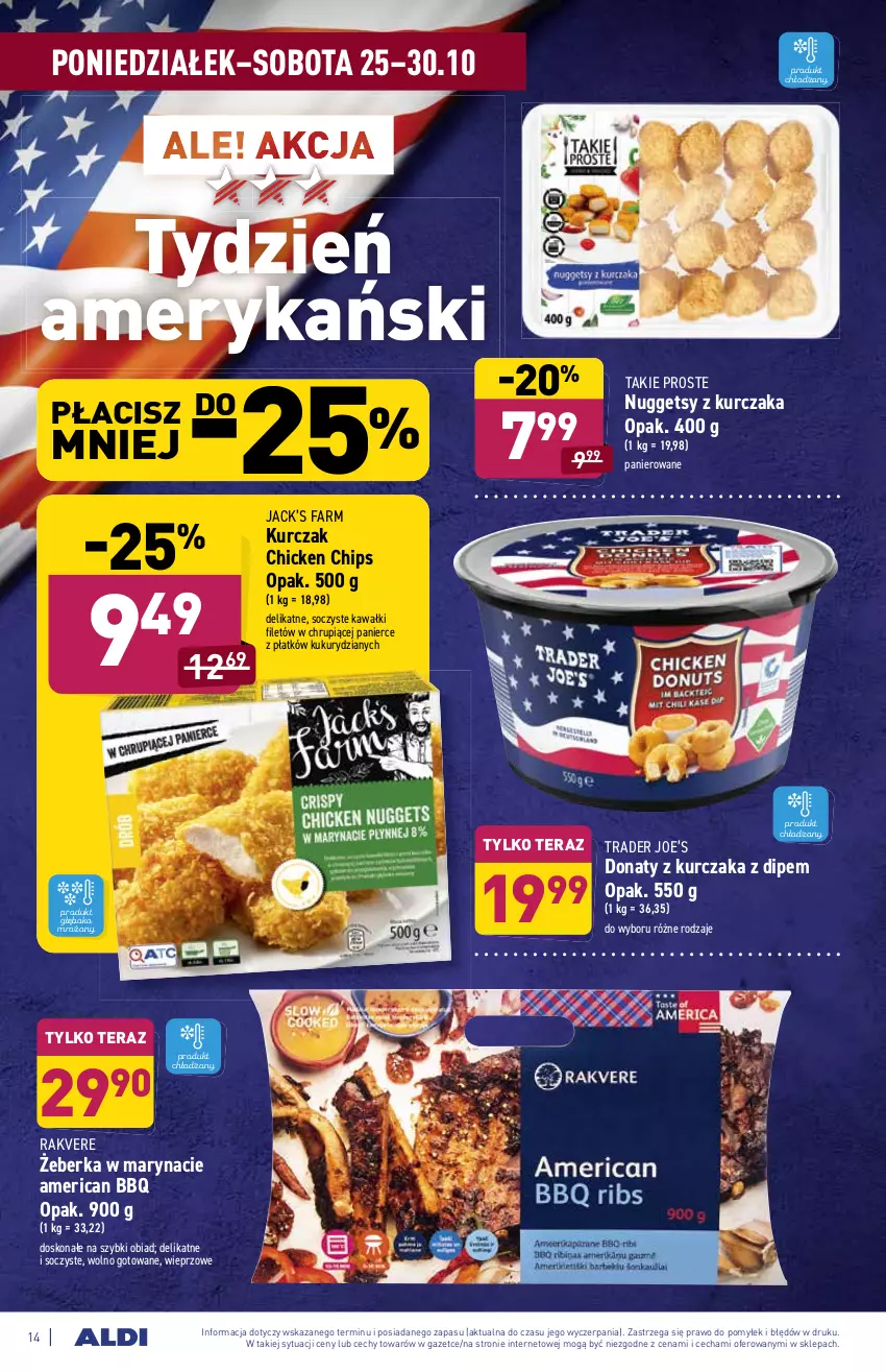 Gazetka promocyjna Aldi - ważna 25.10 do 30.10.2021 - strona 14 - produkty: Fa, Kawa, Kurczak, Tera