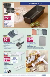 Gazetka promocyjna Aldi - Gazetka - ważna od 30.10 do 30.10.2021 - strona 33 - produkty: Piec, Por, Tortownica, Przewód, Cukier, Dekorator, Deska do krojenia, Forma do pieczenia, Keksówka, Sitko