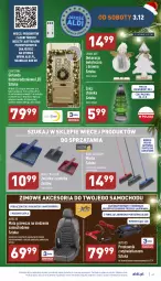 Gazetka promocyjna Aldi - Pełny katalog - Gazetka - ważna od 03.12 do 03.12.2022 - strona 41 - produkty: Mata grzewcza, Top, Choinka, Inka, Prostownik, Dekoracja świąteczna, Girlanda, Procesor, Znicz, Szufelka, Miotła, Akumulator